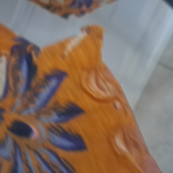 NWT FREE PEOPLE Dreamed of Your  Floral Ruched Long sleeve size medium - Picture 10 of 11